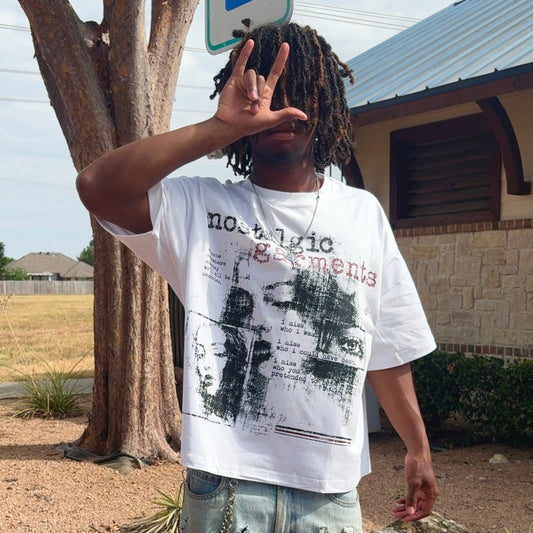 “Past Self” Oversized Boxy Tee