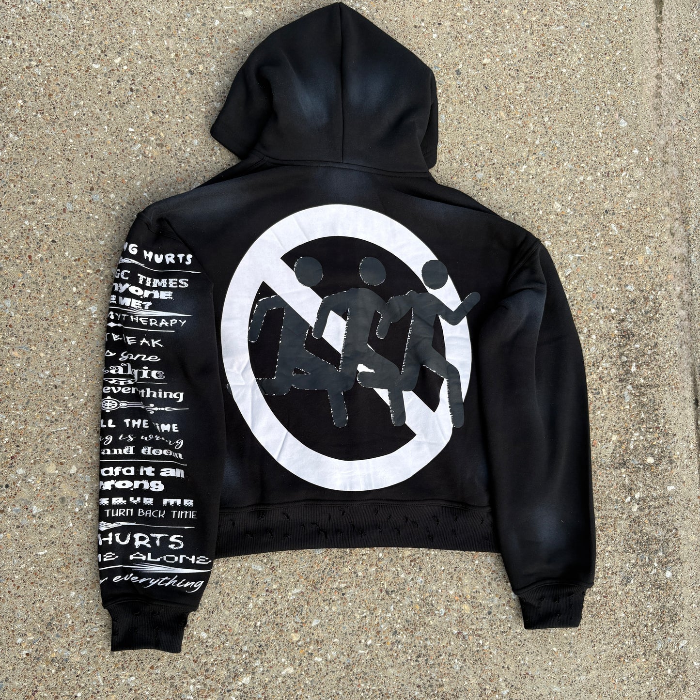 “Pain Hurts” Zip Up Hoodie