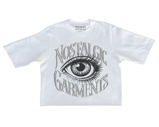 “Nostalgic Eye” Oversized Boxy Tee