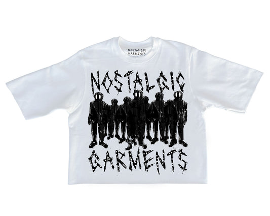 “Mysterious Figures” Oversized Boxy Tee