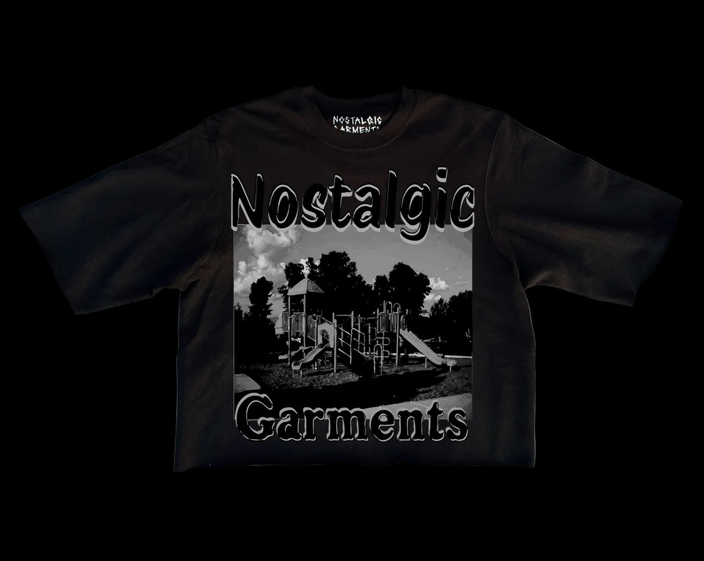 “Playground” Oversized Boxy Tee