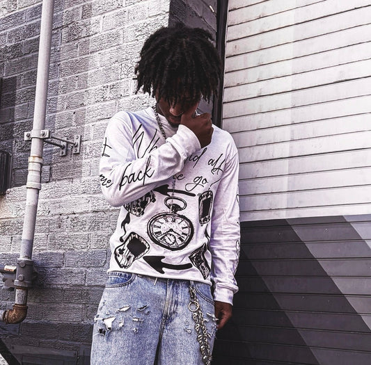 “Nostalgic Times” Long Sleeve Tee