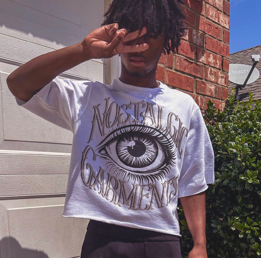 “Nostalgic Eye” Oversized Boxy Tee
