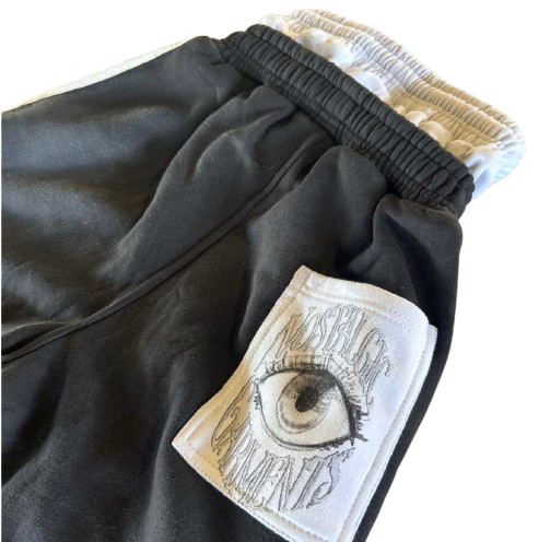 “Black” Take Me Back Double Waisted Sweatpants