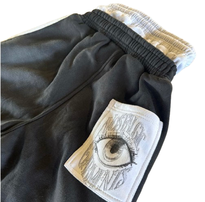 “Black” Take Me Back Double Waisted Sweatpants