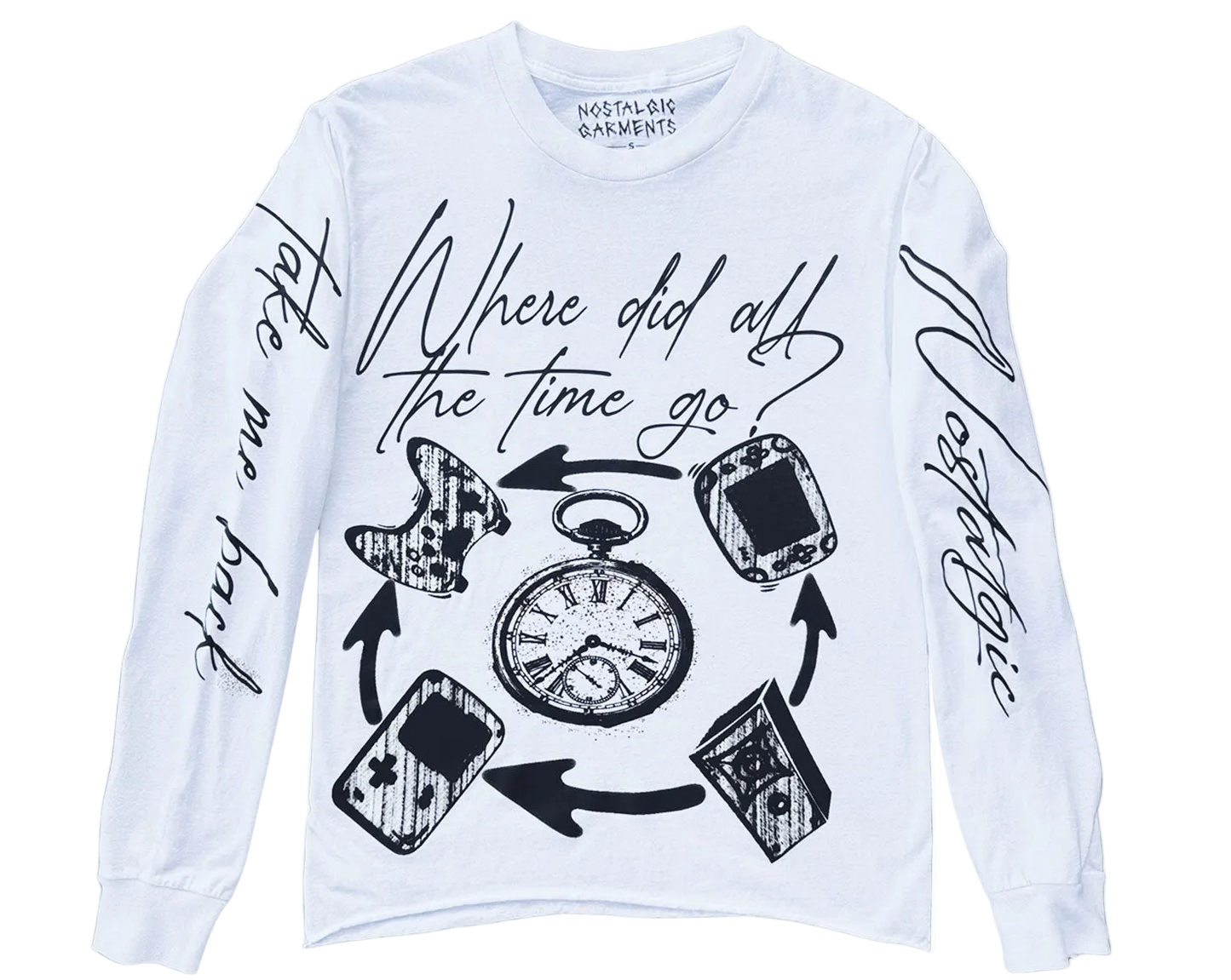 “Nostalgic Times” Long Sleeve Tee
