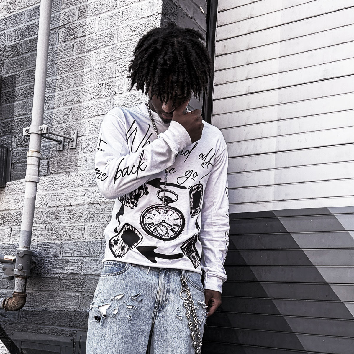 “Nostalgic Times” Long Sleeve Tee