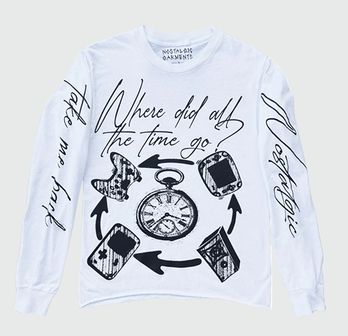 “Nostalgic Times” Long Sleeve Tee